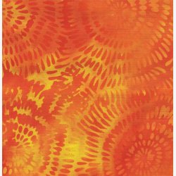 Orange/gul tone-i-tone (batik)