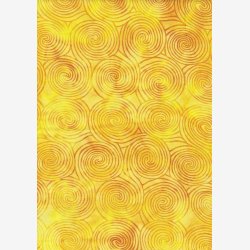 Gyldne spiraler p gul