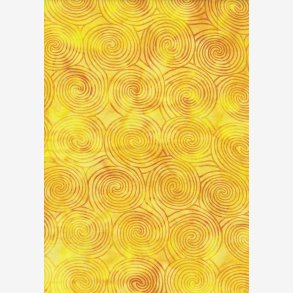 Gyldne spiraler p gul