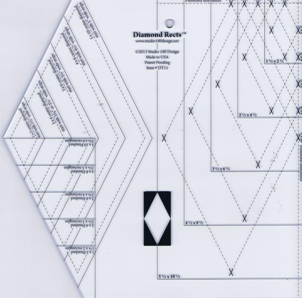 Diamond Rects Studio 180 Design Kirstens patchwork