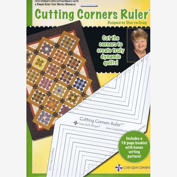 Cutting Corners Ruler with Booklet