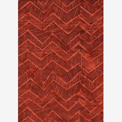 Rust Zig Zag Batik