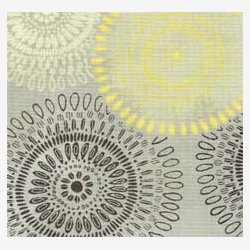 Prikkede medaljoner p lys gr