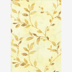 Gyldne kviste p lys gul