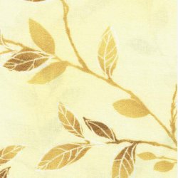 Gyldne kviste p lys gul