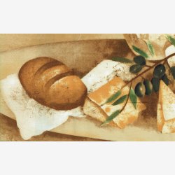 Forkldestykke med vinmotiver