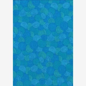 Turkis tone-i-tone spiraler