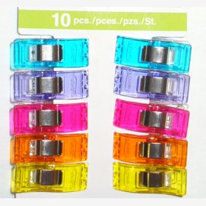 Clover Wonder Clips - nye farver