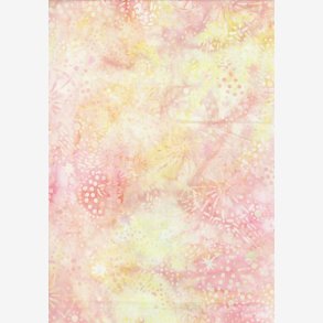 Lys fersken/gul batik