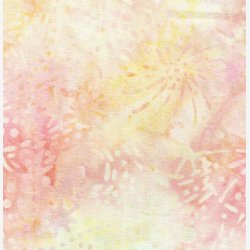 Lys fersken/gul batik