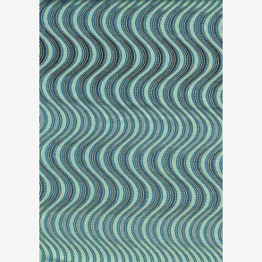 Bl blger med metaleffekt