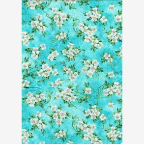 Blomsterbuketter p turkis