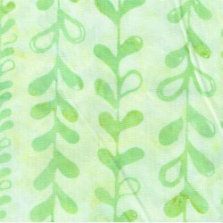 Lysegrnne bladranker (batik)