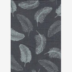 Slvfarvede fjer p gr