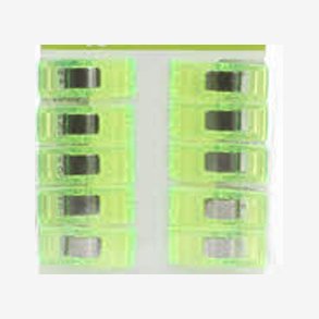 Clover Wonder Clips - Neon grn