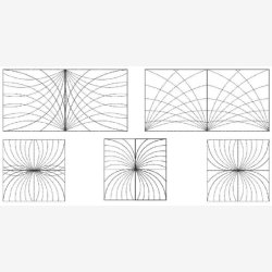 Curved Cross Hatch - no 3
