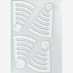 Circles on Quilts set 3 - st med 4 skabeloner