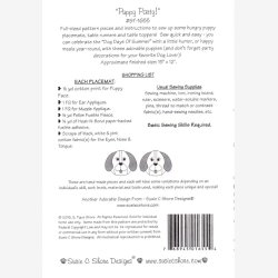 Puppy Party - mnster til dkkeservietter