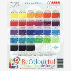 Circle of life - 67" x 67" (ca. 170 x 170 cm)