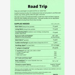 Road trip - taske med plads til det hele