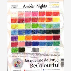 Arabian Nights (62,5" x 66" - ca. 157 x 165 cm)