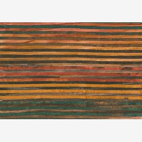 Elementals - brune og orangebrune striber - batik