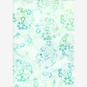 'Bolde' af blomster p lys baggrund