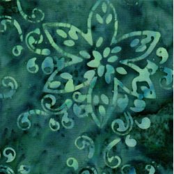 Blgrnne tone-i-tone blomster