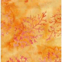 Orange kviste p varm gul