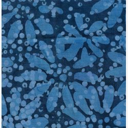 Sky - Dotted Floral Navy