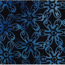 Daisy Emblems - Dark Blue