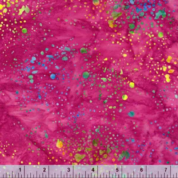 Paint Splatter - Magenta (Palette) - Batik - Kirstens Quiltshop ...