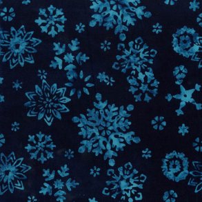 Sea Breeze - Snowflakes Navy