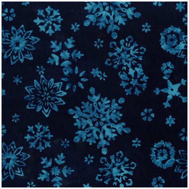 Sea Breeze - Snowflakes Navy
