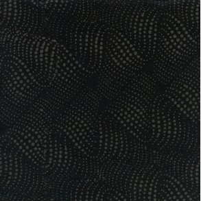 Wavy Dots - Black