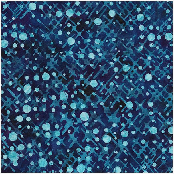 Dotty Grid - Blue Storm