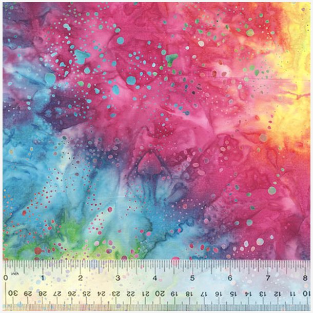 Paint Splatter - Regnbuefarvet (Surreal)