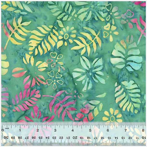 Fairy Land, Tropical Leaves - Teal