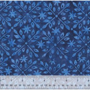 Beach Day - Royal Blue Lattice