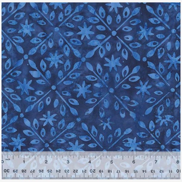 Beach Day - Royal Blue Lattice