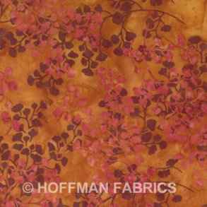 Hoffman batik - Lyserde morgenfruer