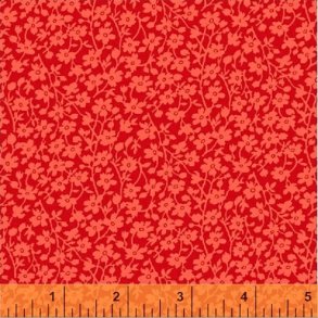 Blomster p rd baggrund