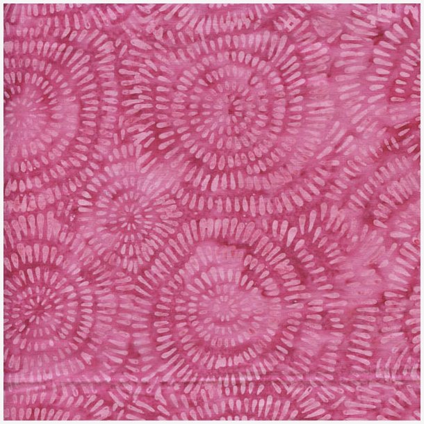 Mums - Pink - batik - ca. 270 cm bred