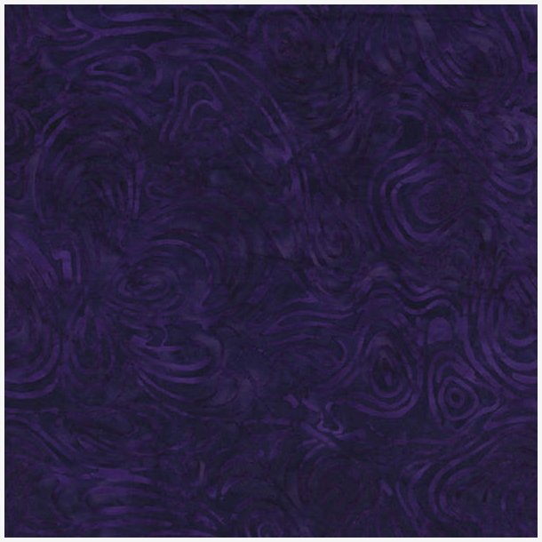 Swirls - Purple - batik - ca. 270 cm bred