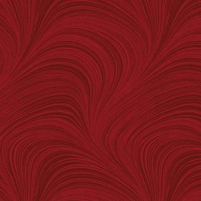Wave Texture flonel - rd - bred