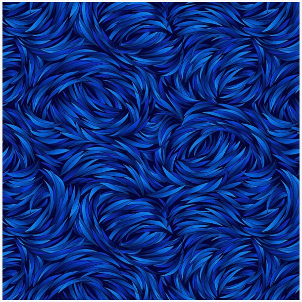 Saphire Swirl - bl� (270 cm bred)