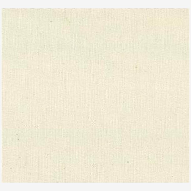 R�hvid muslin fra Moda, 300 cm bred