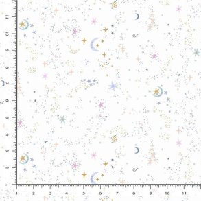 Starry Night - hvid (270 cm bred)