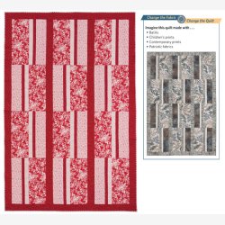 Fabric Play Change The Fabric, Change The Quilt