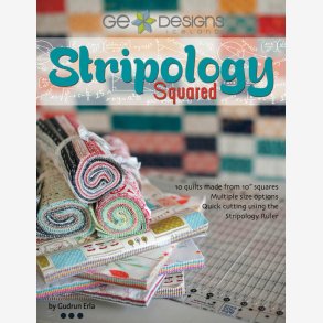 Non-Slip Stripology XL Ruler - Creative Grids - Kirstens Quiltshop -  patchwork, quilt, stof og bøger